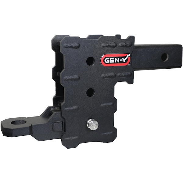 Gen-Y Hitch PHANTOM 2-inch Hollow Shnk, 4.5-in Drop, 5k Twng, .5K TW w/GH-102541 Ball Mnt & GH-102359 Pin, Clip GH-102358 - main